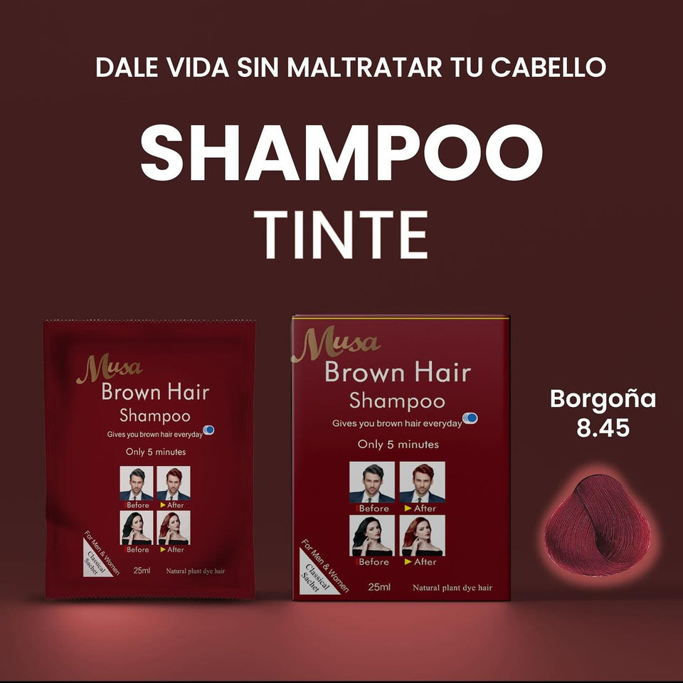 SHAMPOO TINTE ANTICANAS MUSA